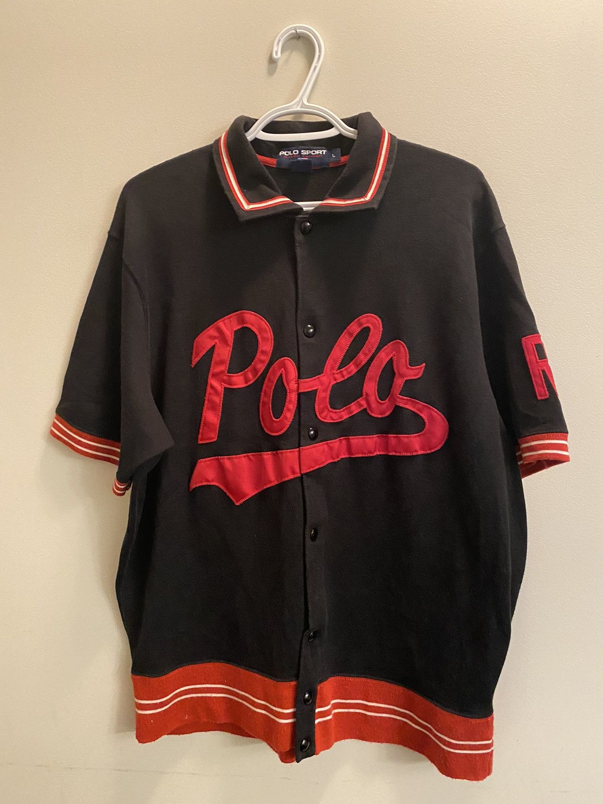 Vintage Ralph Lauren Polo Sport Baseball Jersey