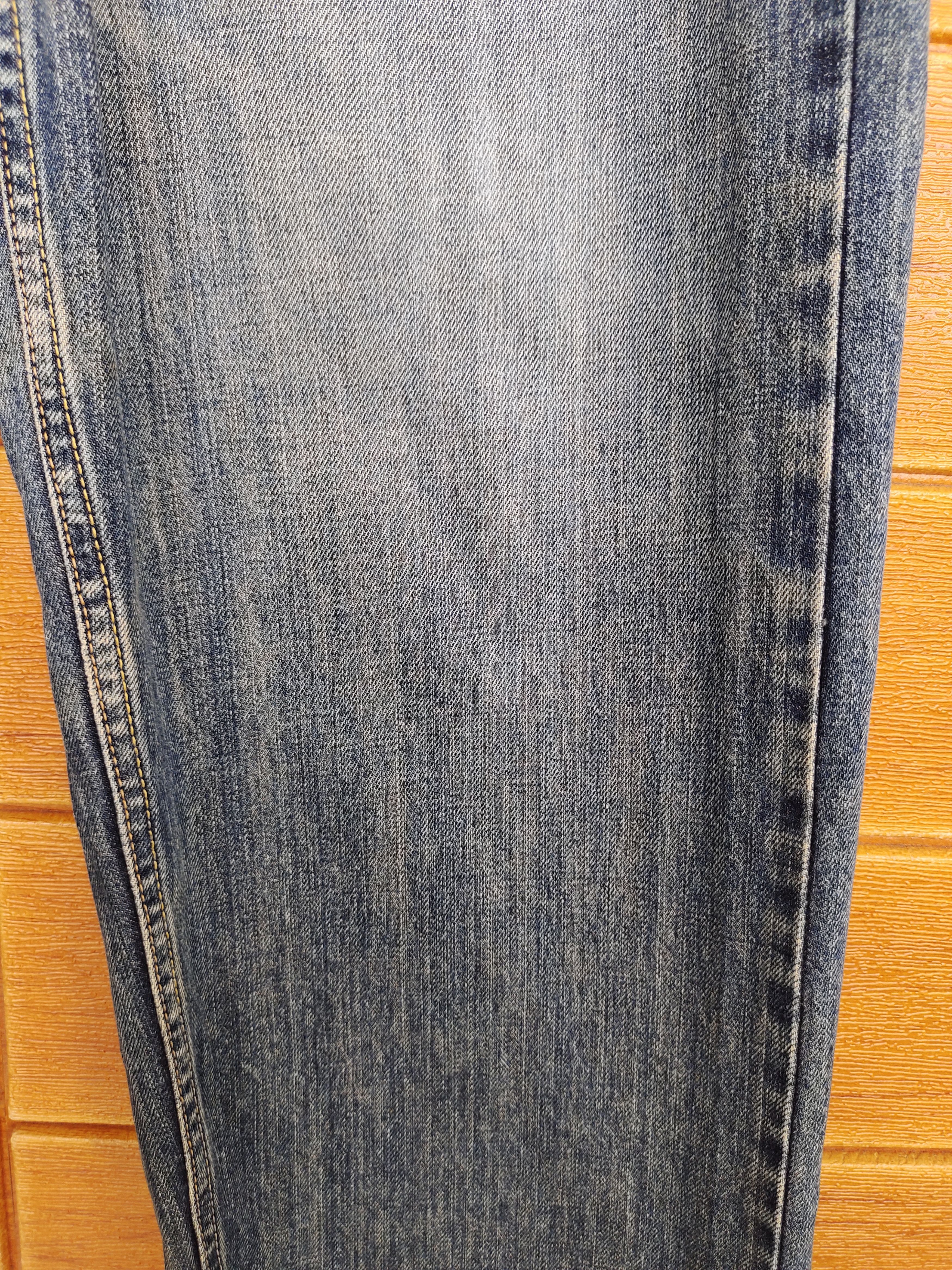 Kapital Japanese Brand KAMAKAZY Clawmark Distress Loose Denim Jeans Size US 32 / EU 48 - 12 Thumbnail