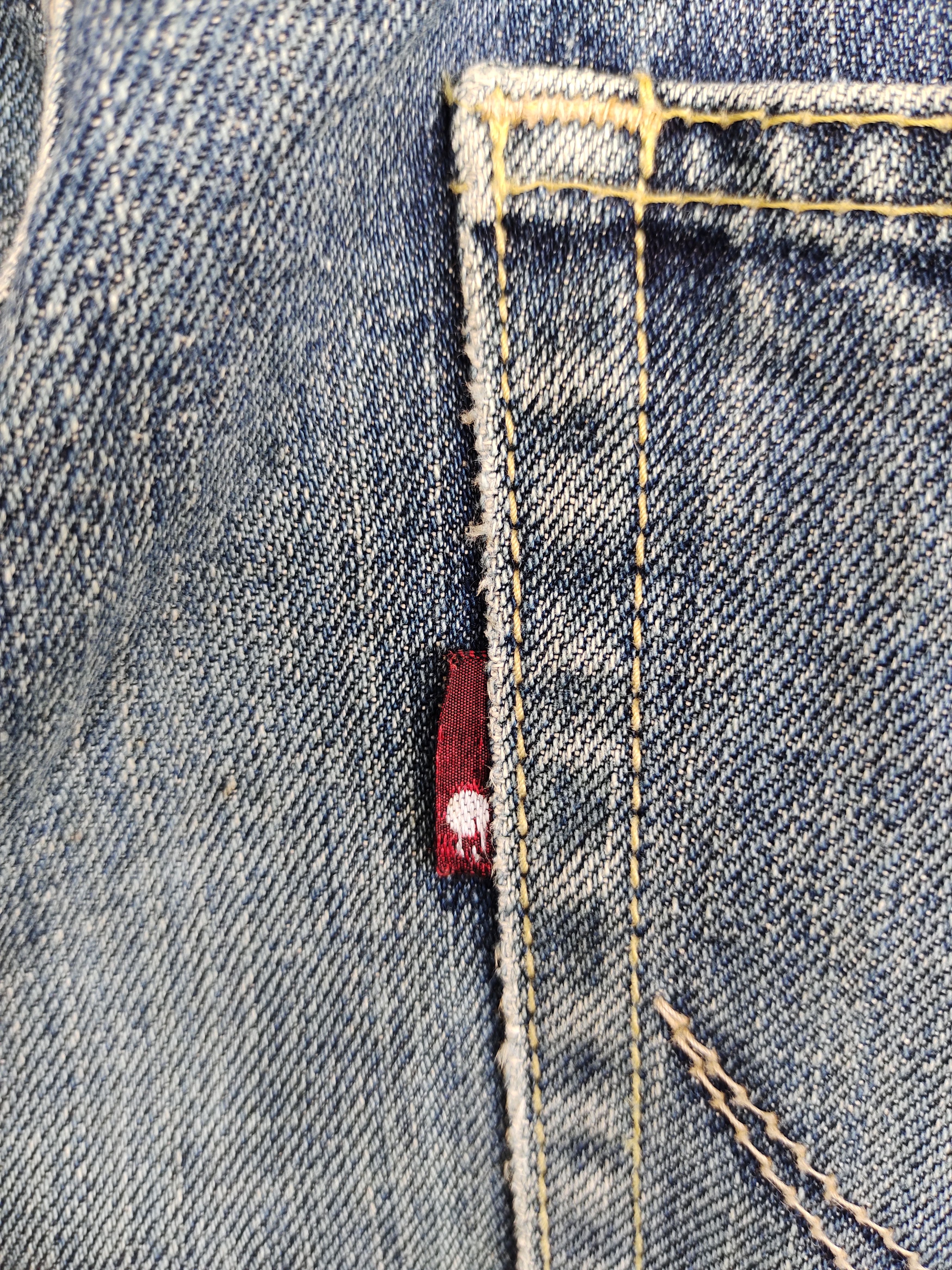 Kapital Japanese Brand KAMAKAZY Clawmark Distress Loose Denim Jeans Size US 32 / EU 48 - 18 Thumbnail