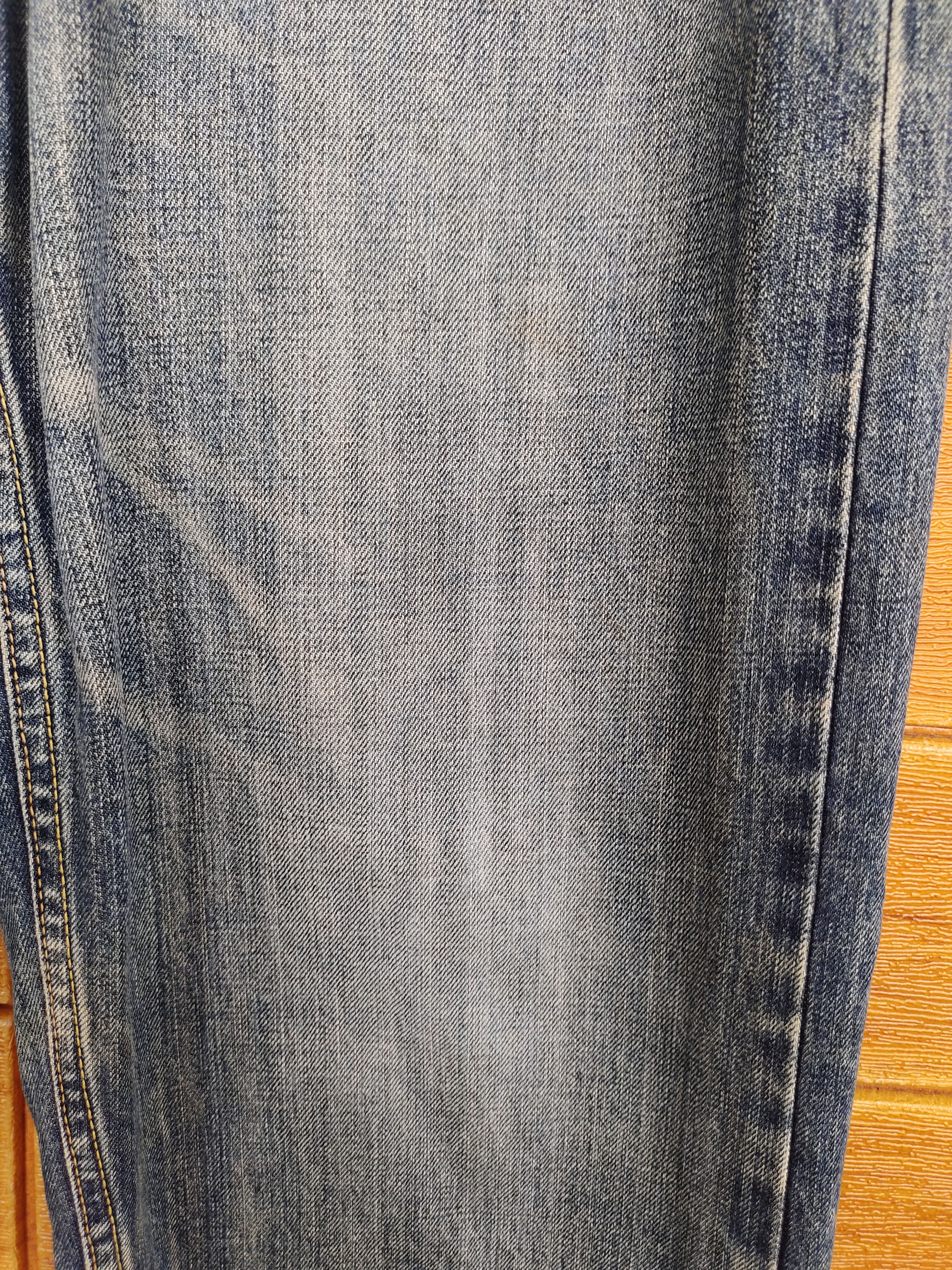 Kapital Japanese Brand KAMAKAZY Clawmark Distress Loose Denim Jeans Size US 32 / EU 48 - 8 Thumbnail