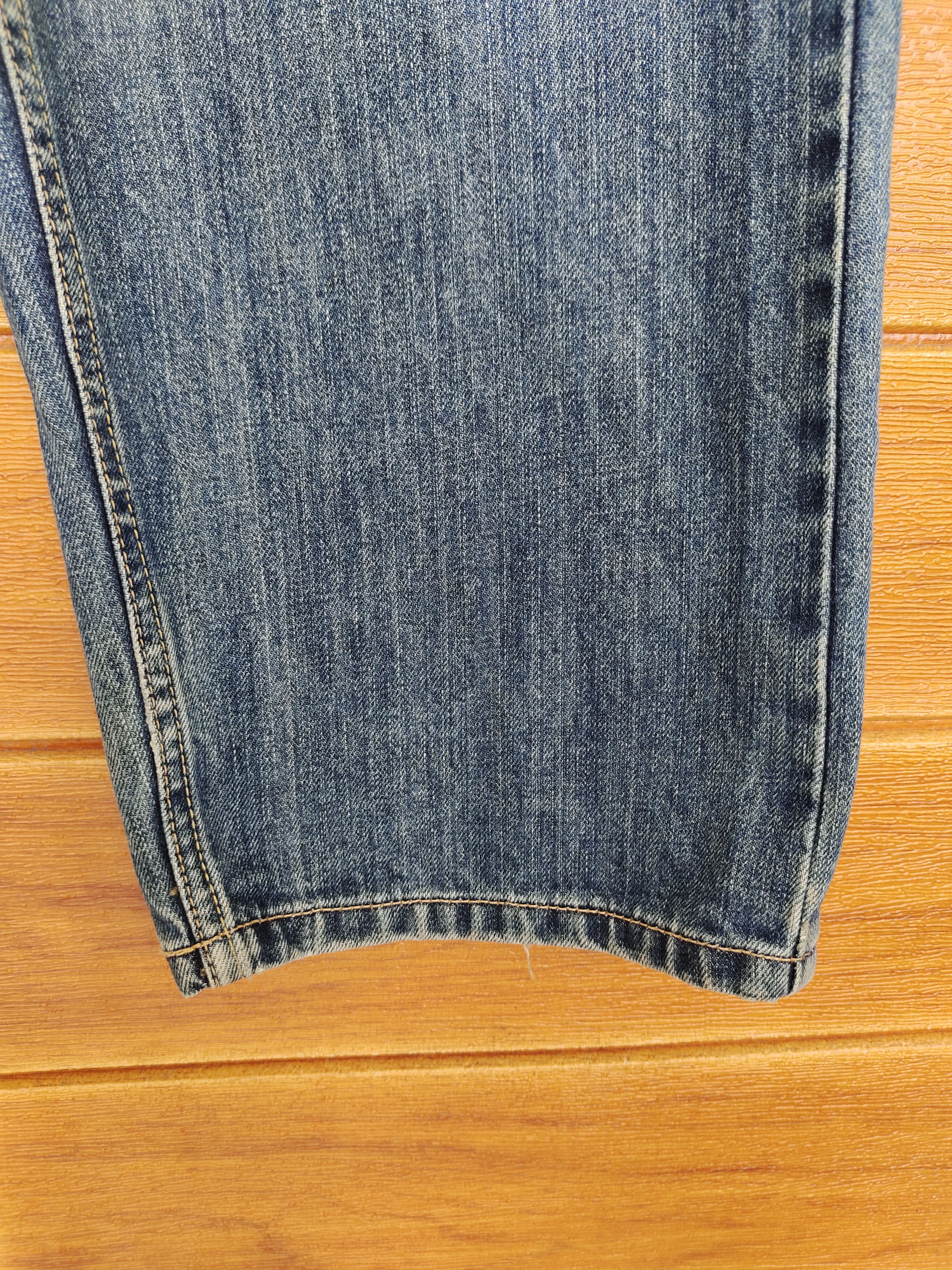 Kapital Japanese Brand KAMAKAZY Clawmark Distress Loose Denim Jeans Size US 32 / EU 48 - 14 Thumbnail