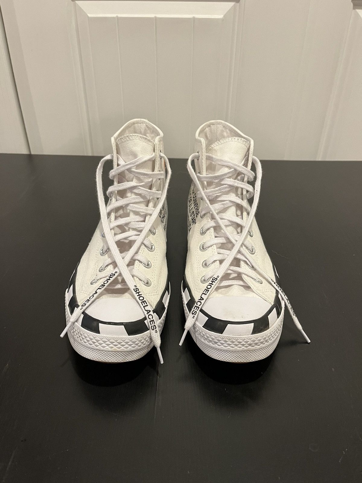 off white chuck taylors