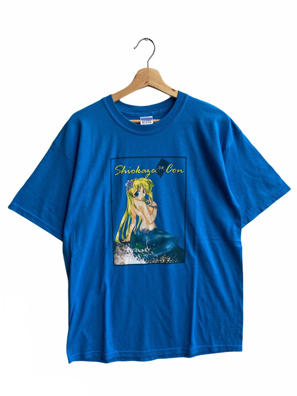 Anime × Hook-Ups × Vintage Rare Vintage Mermaid Anime tee Size US L / EU 52-54 / 3 - 2 Thumbnail
