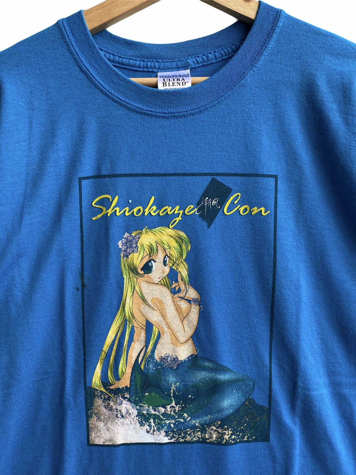 Anime × Hook-Ups × Vintage Rare Vintage Mermaid Anime tee Size US L / EU 52-54 / 3 - 1 Thumbnail