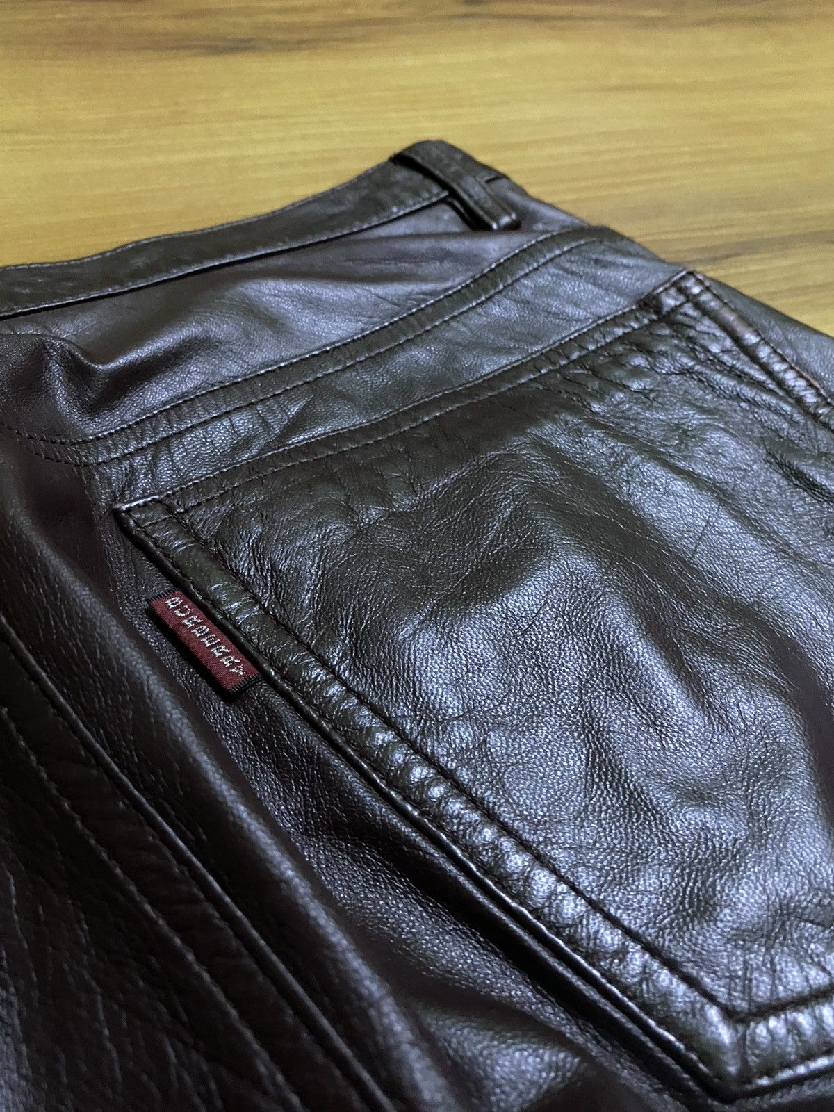 Burberry Burberry Leather Pants Size US 30 / EU 46 - 17 Thumbnail
