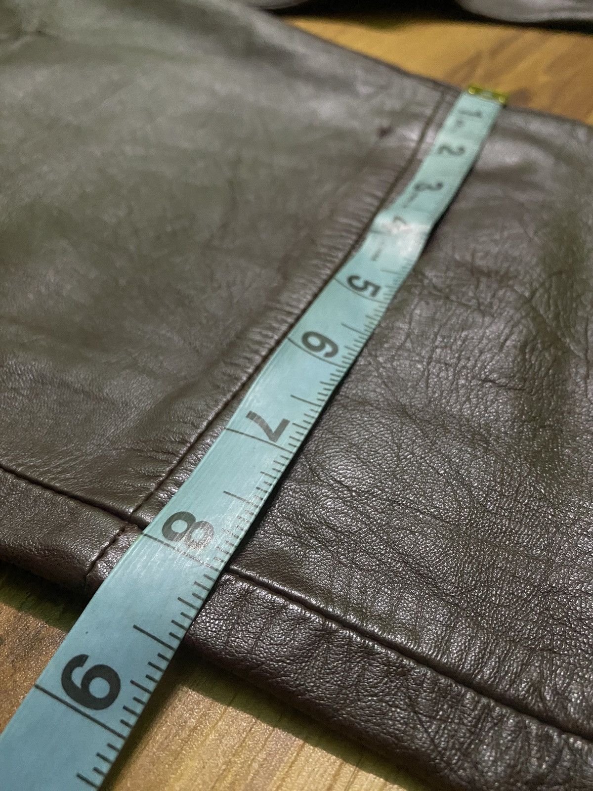 Burberry Burberry Leather Pants Size US 30 / EU 46 - 11 Thumbnail
