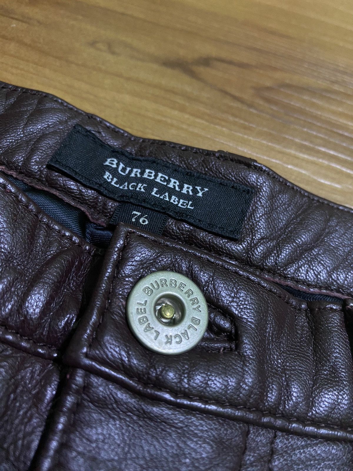 Burberry Burberry Leather Pants Size US 30 / EU 46 - 5 Thumbnail