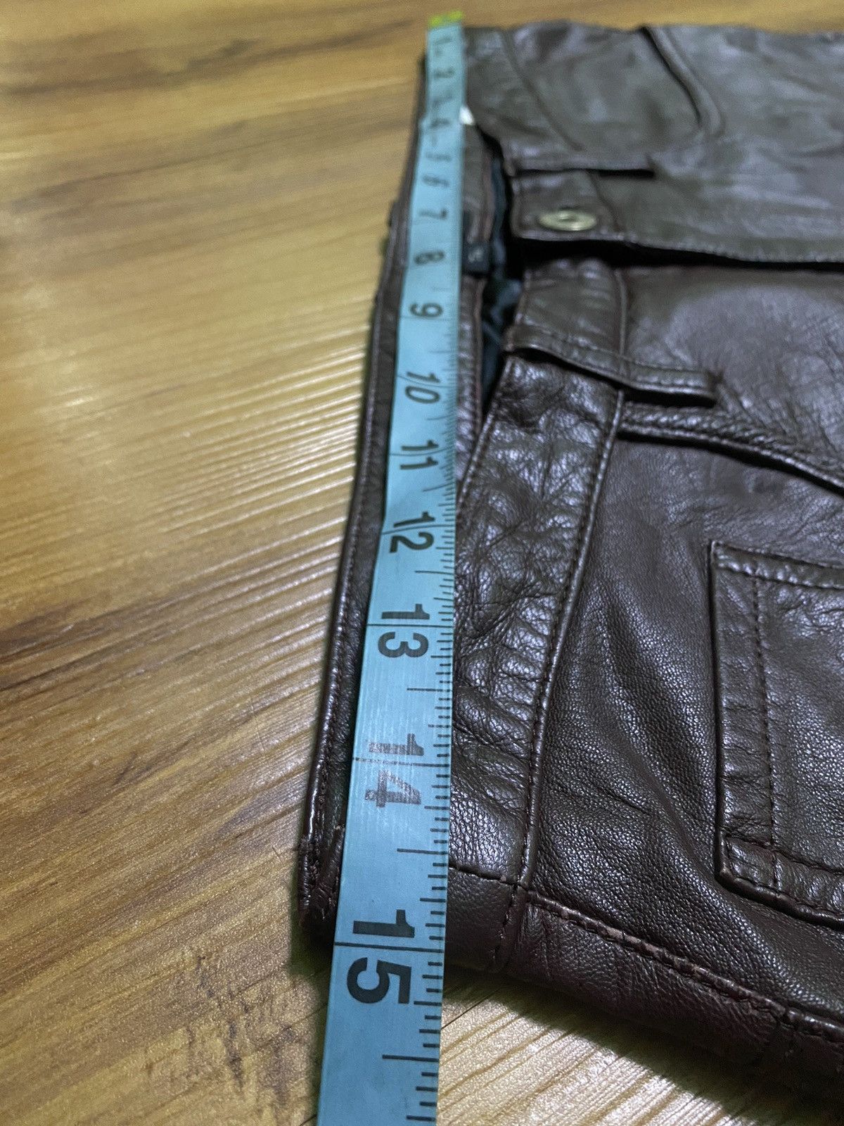 Burberry Burberry Leather Pants Size US 30 / EU 46 - 14 Thumbnail