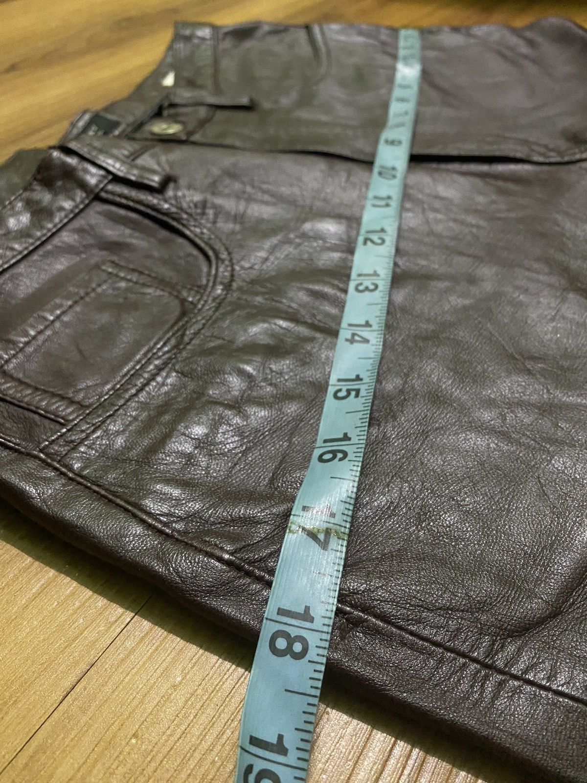 Burberry Burberry Leather Pants Size US 30 / EU 46 - 13 Thumbnail