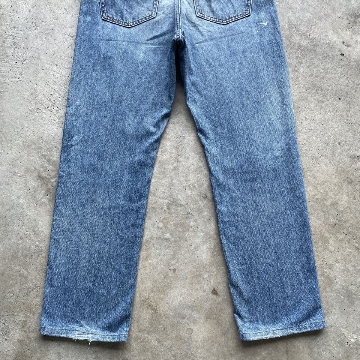 Japanese Brand Vintage Japanese Faded Distressed Denim Jeans Pants W32x27.5 Size US 32 / EU 48 - 9 Thumbnail