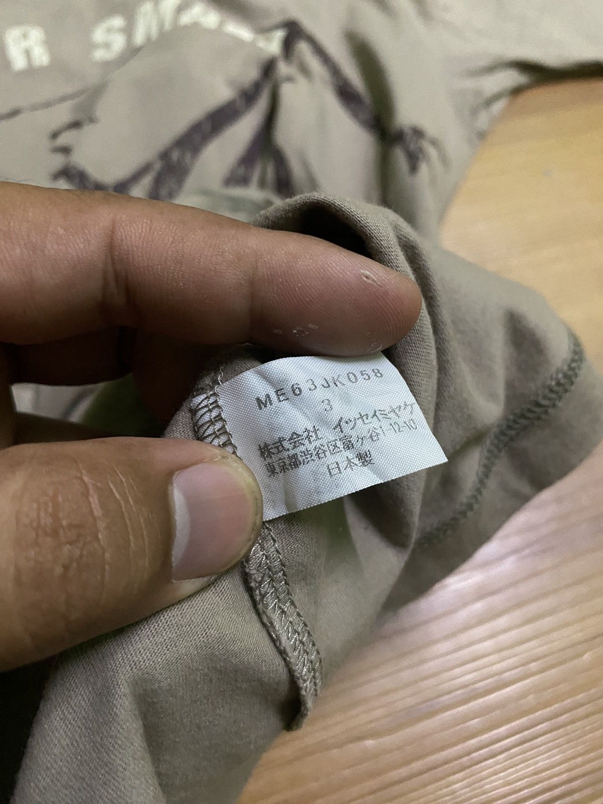 Issey Miyake ISSEY MIYAKE TEE "Rare Design" 2006 Size US M / EU 48-50 / 2 - 7 Thumbnail