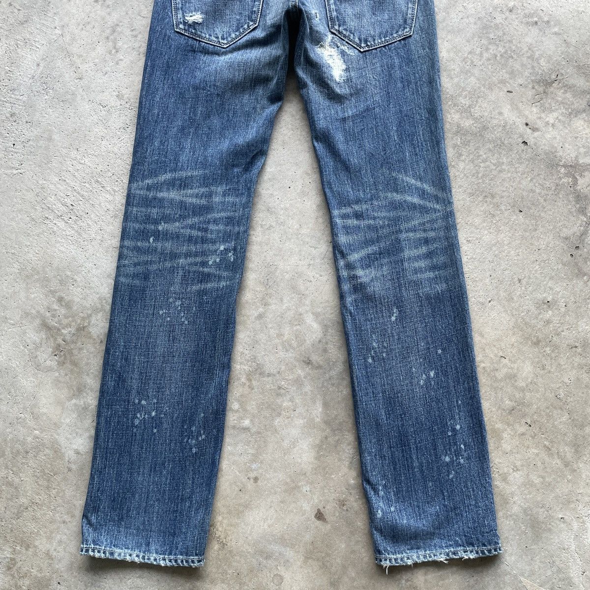 Japanese Brand Vintage Japanese Rare Faded Denim Jeans Pants W30x32.5 Size US 30 / EU 46 - 11 Thumbnail