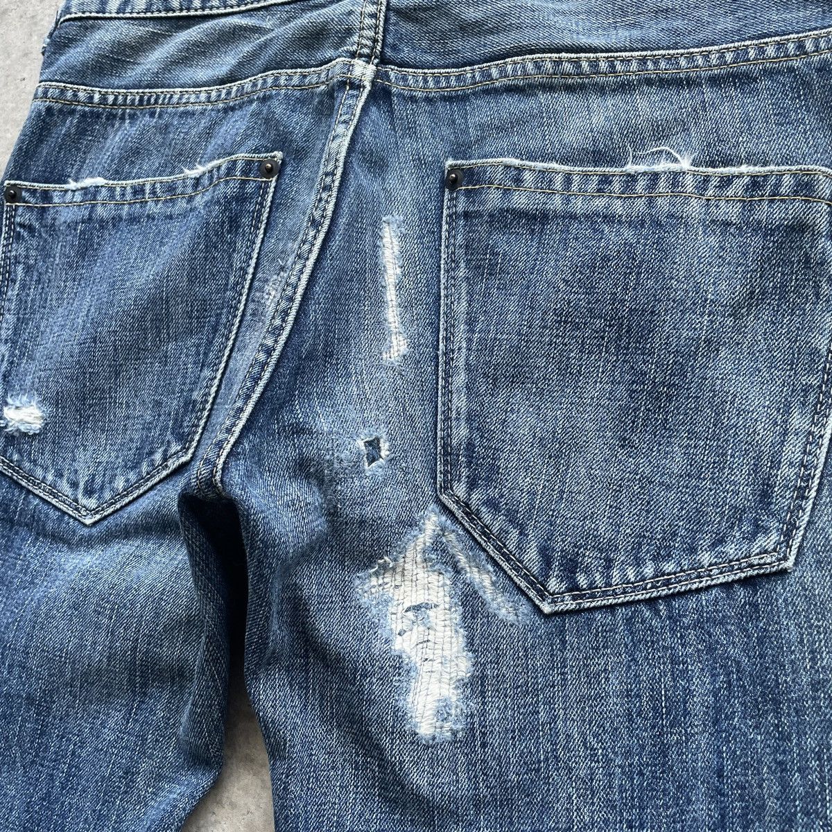 Japanese Brand Vintage Japanese Rare Faded Denim Jeans Pants W30x32.5 Size US 30 / EU 46 - 8 Thumbnail