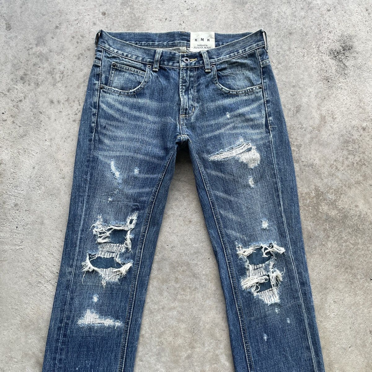 Japanese Brand Vintage Japanese Rare Faded Denim Jeans Pants W30x32.5 Size US 30 / EU 46 - 3 Thumbnail