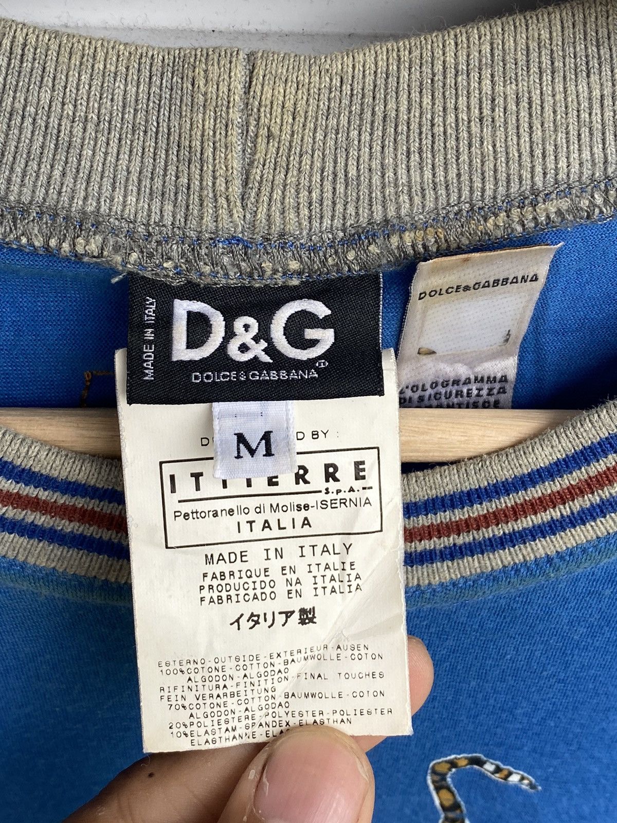 Dolce & Gabbana Vintage Dolce & Gabbana Tigers Tees Size US M / EU 48-50 / 2 - 4 Thumbnail