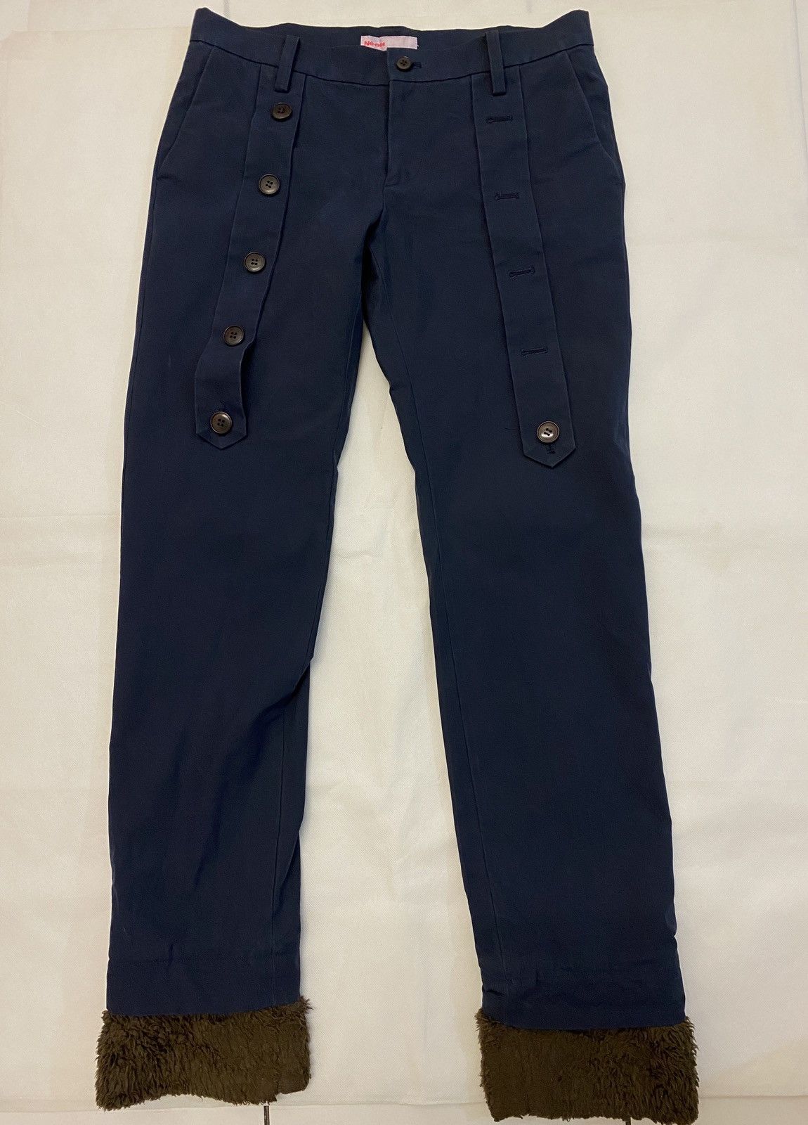 Ne-Net 🔥🔥💰💰Issey Miyake casual trousers lowcut UNISEX Size US 30 / EU 46 - 3 Thumbnail