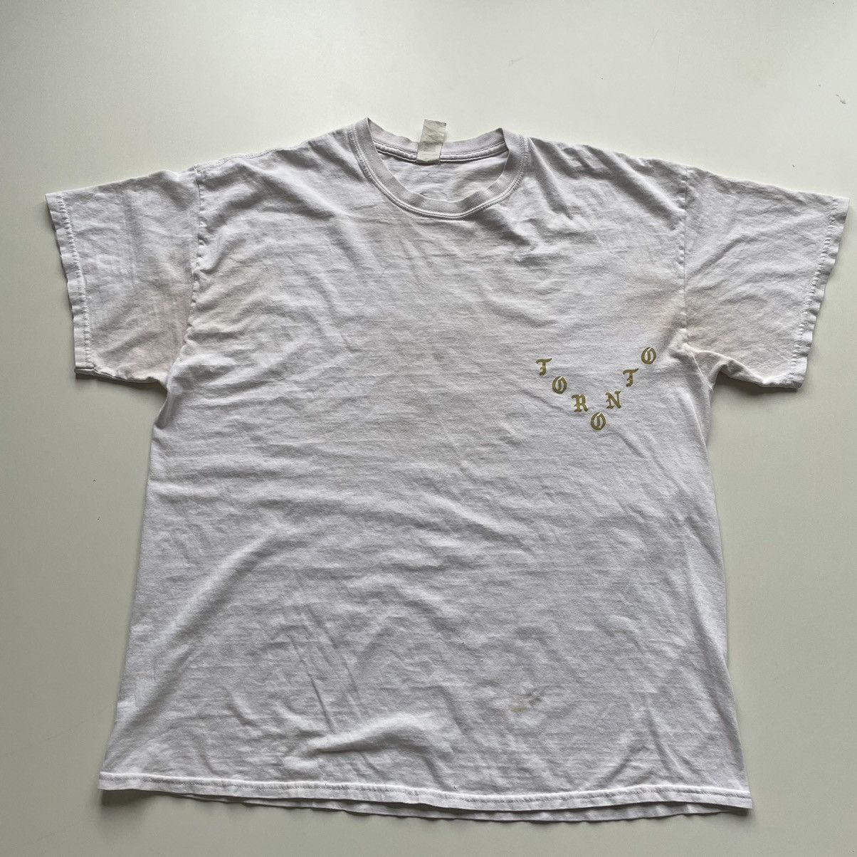 Kanye West Vintage Kanye West Tour Graphic Toronto T Shirt XL Rare Size US XL / EU 56 / 4 - 3 Thumbnail