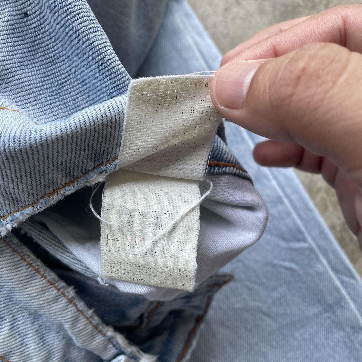 Levi's Vintage 90s Levi’s 510 Light Wash Denim Jeans Pants W30x33 Size US 30 / EU 46 - 8 Thumbnail