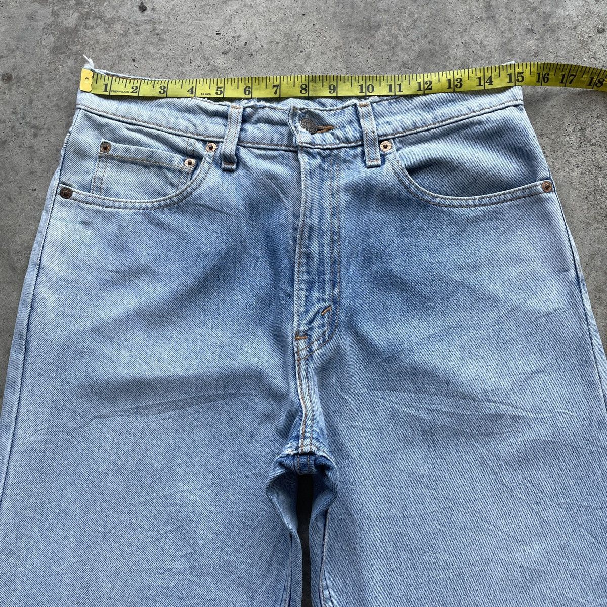 Levi's Vintage 90s Levi’s 510 Light Wash Denim Jeans Pants W30x33 Size US 30 / EU 46 - 6 Thumbnail