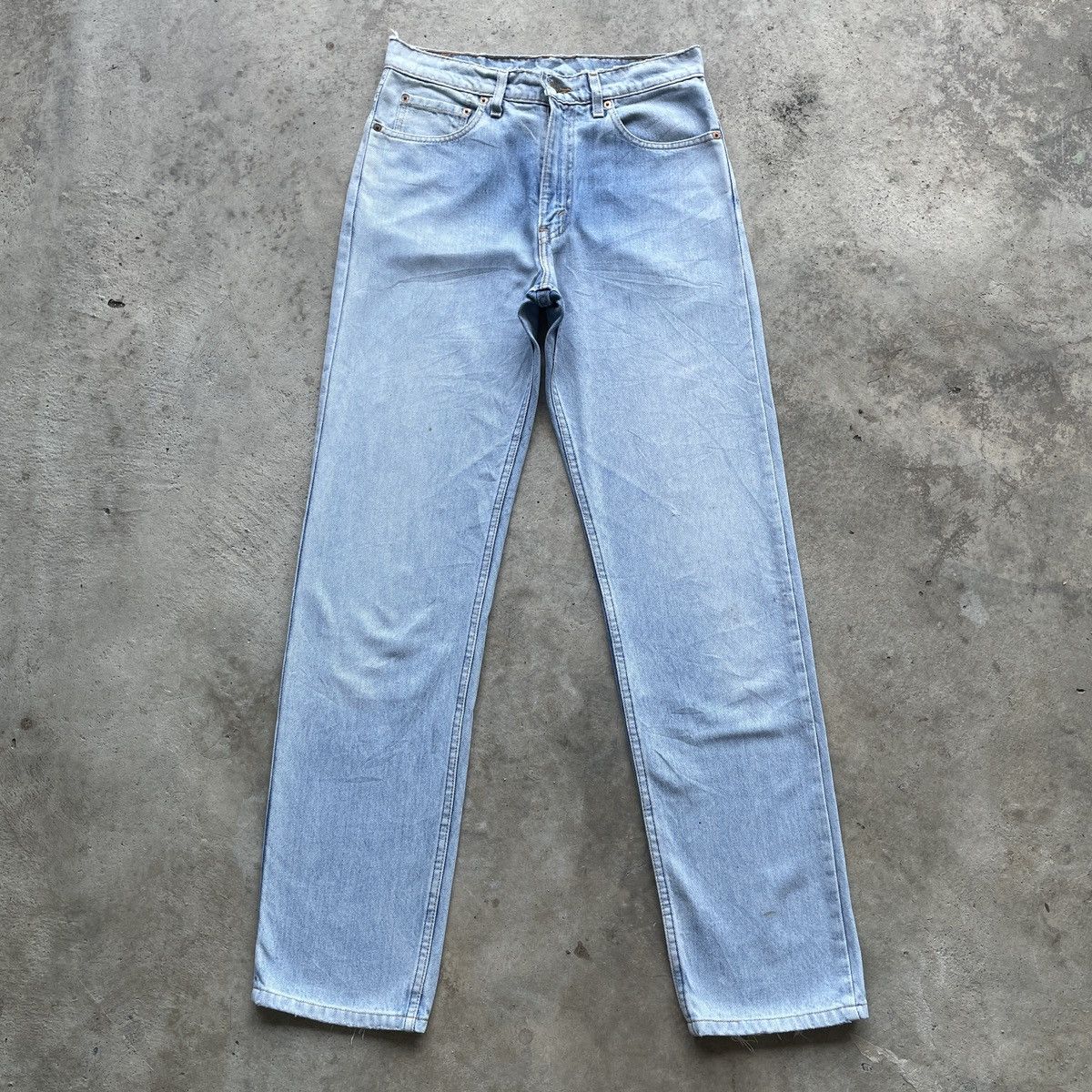image of Levis x Vintage 90's Levi’S 510 Light Wash Denim Jeans Pants W30X33 in Light Blue Wash, Men's