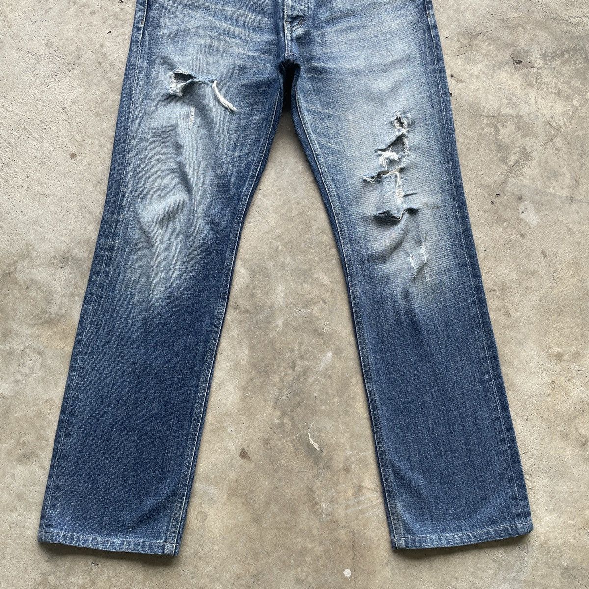 Burberry Vintage Burberry Black Label Faded Jeans Pants Distressed Size US 32 / EU 48 - 4 Thumbnail