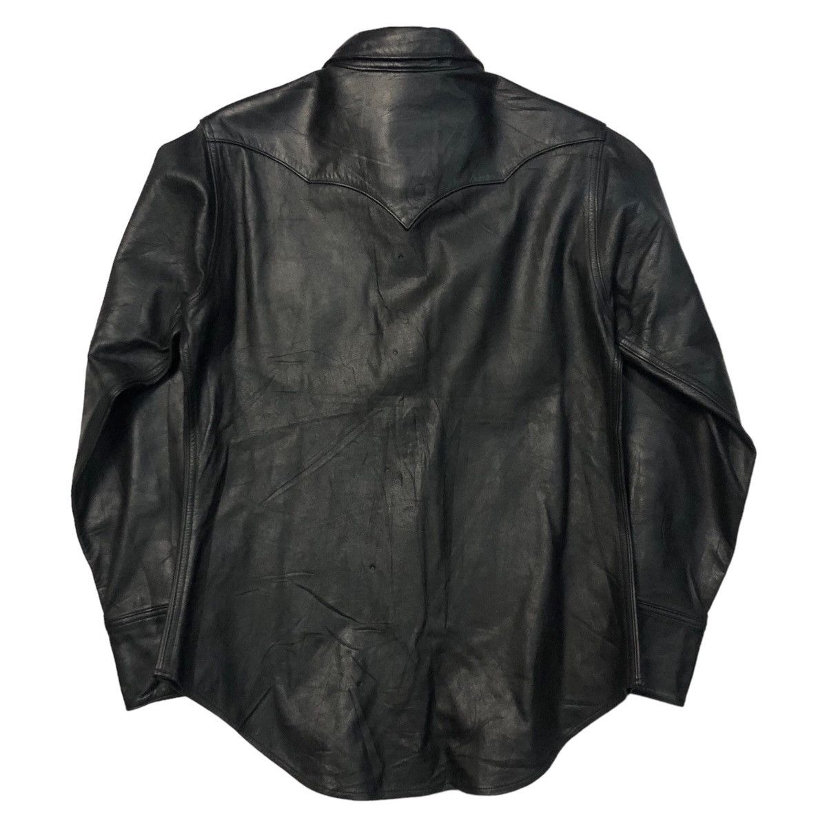 Indian Motorcycle × Sugar Cane × Toyo Enterprises Indian Motorcycle by Sugar Cane Western Shirt Leather Size US M / EU 48-50 / 2 - 3 Thumbnail