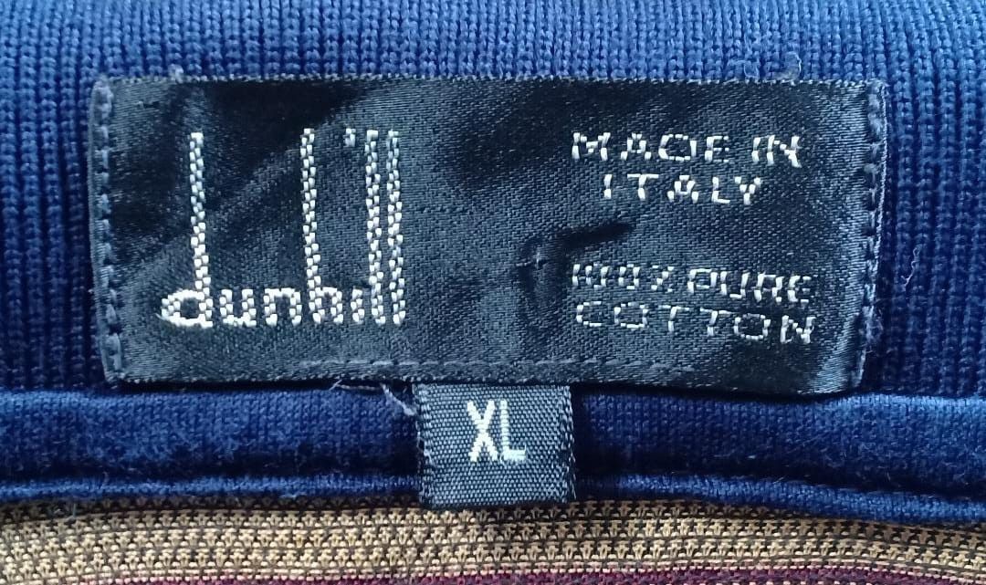 Other Dunhill Strip long Sleeve Polo Shirt Size US XL / EU 56 / 4 - 7 Thumbnail