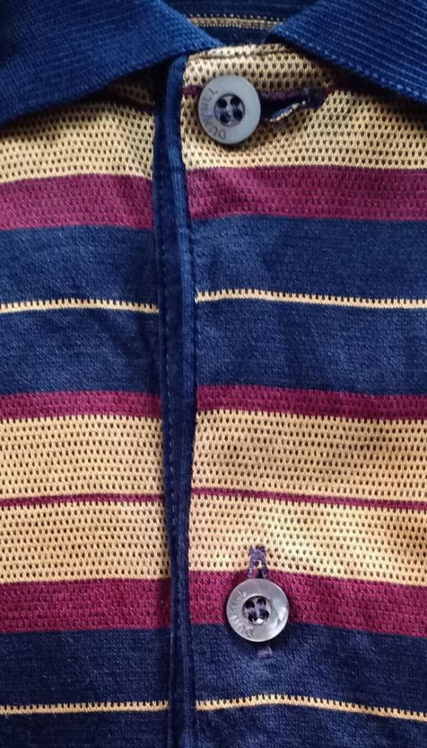 Other Dunhill Strip long Sleeve Polo Shirt Size US XL / EU 56 / 4 - 2 Thumbnail