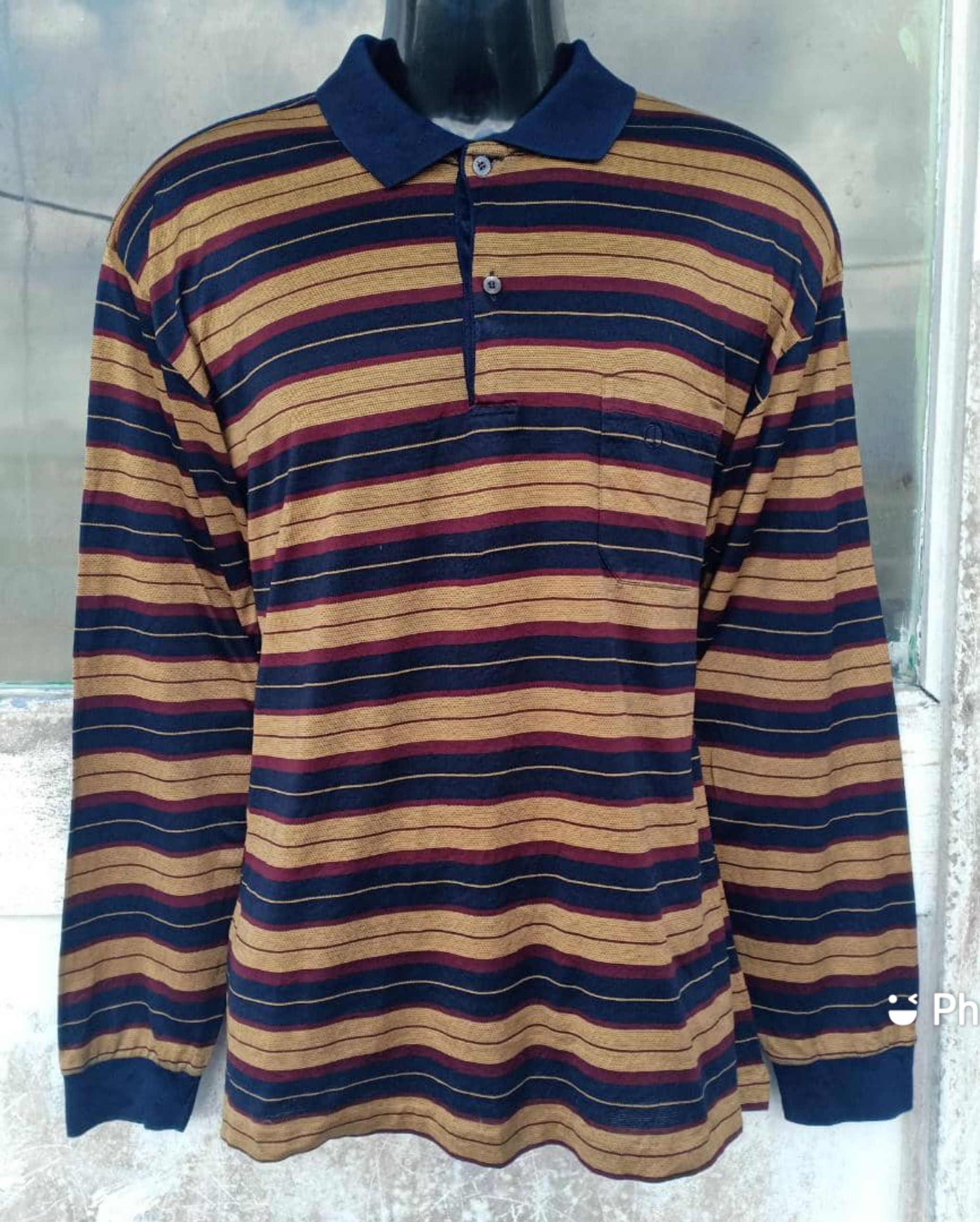 Other Dunhill Strip long Sleeve Polo Shirt Size US XL / EU 56 / 4 - 1 Thumbnail