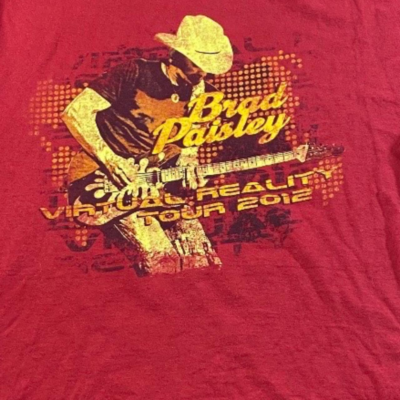 Band Tees × Gildan Brad Paisley Virtual Reality Tour T-Shirt Size US L / EU 52-54 / 3 - 2 Thumbnail