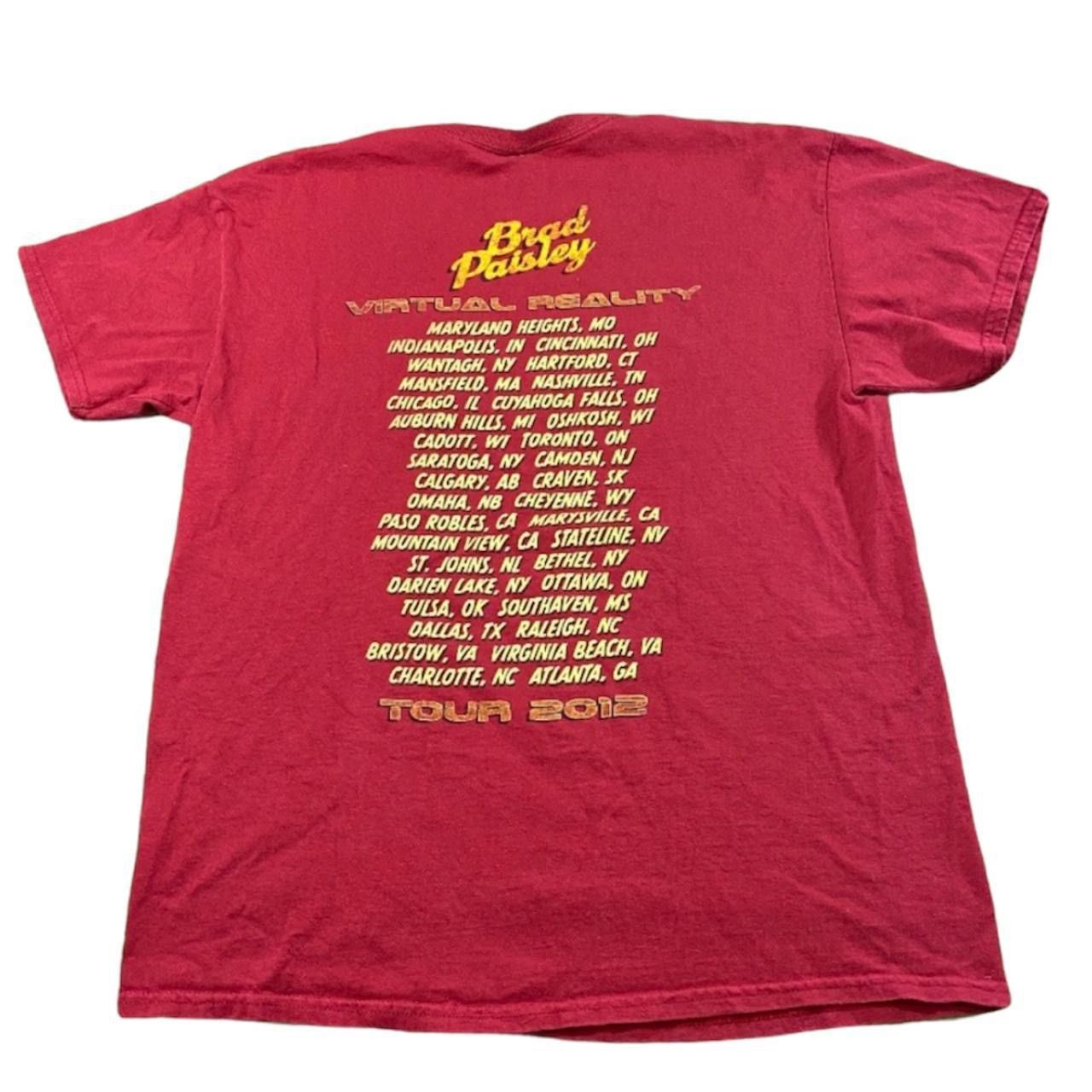 Band Tees × Gildan Brad Paisley Virtual Reality Tour T-Shirt Size US L / EU 52-54 / 3 - 3 Thumbnail