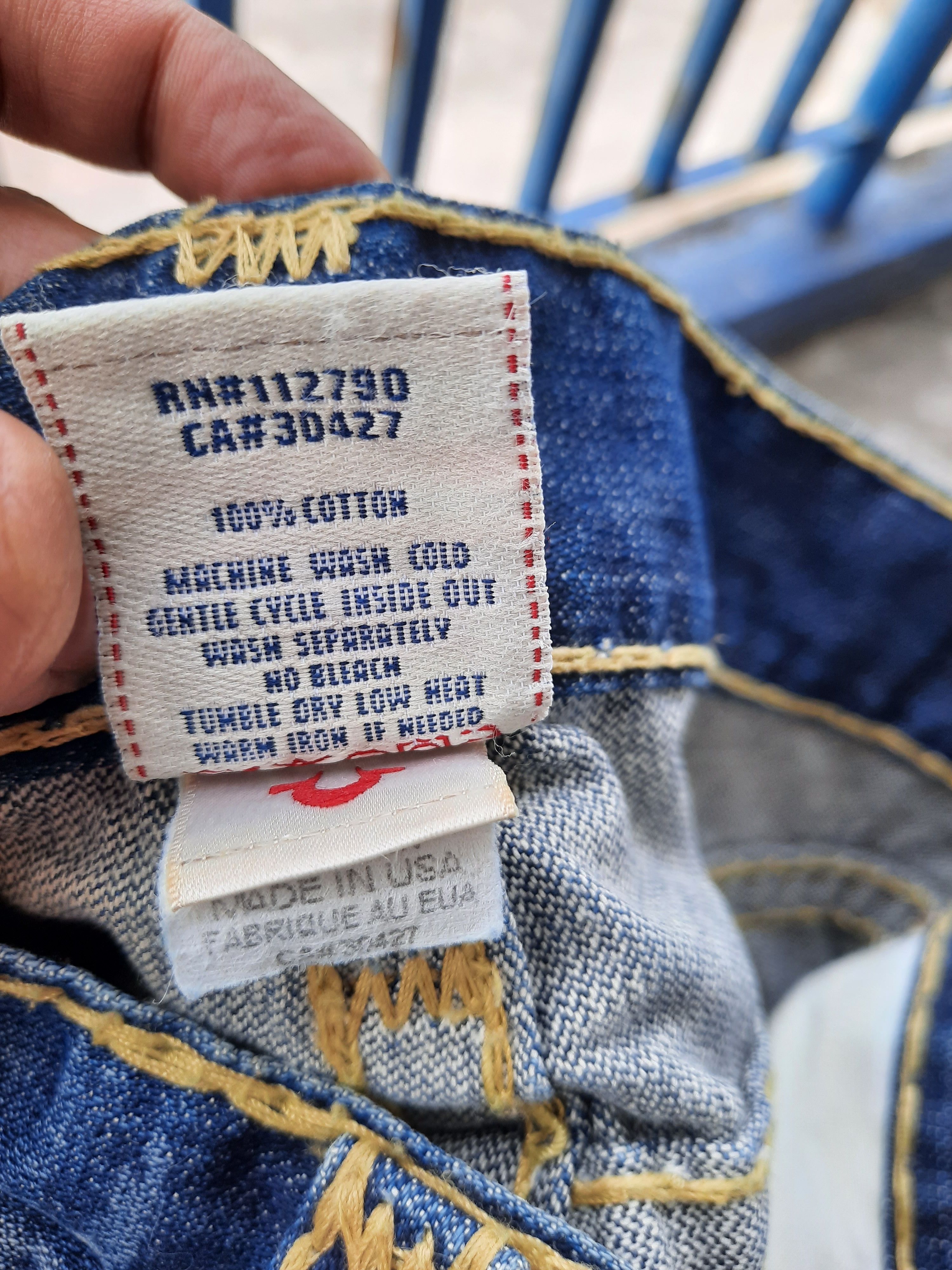 True Religion × Vintage Vintage True Religion Jeans Size US 33 - 10 Thumbnail