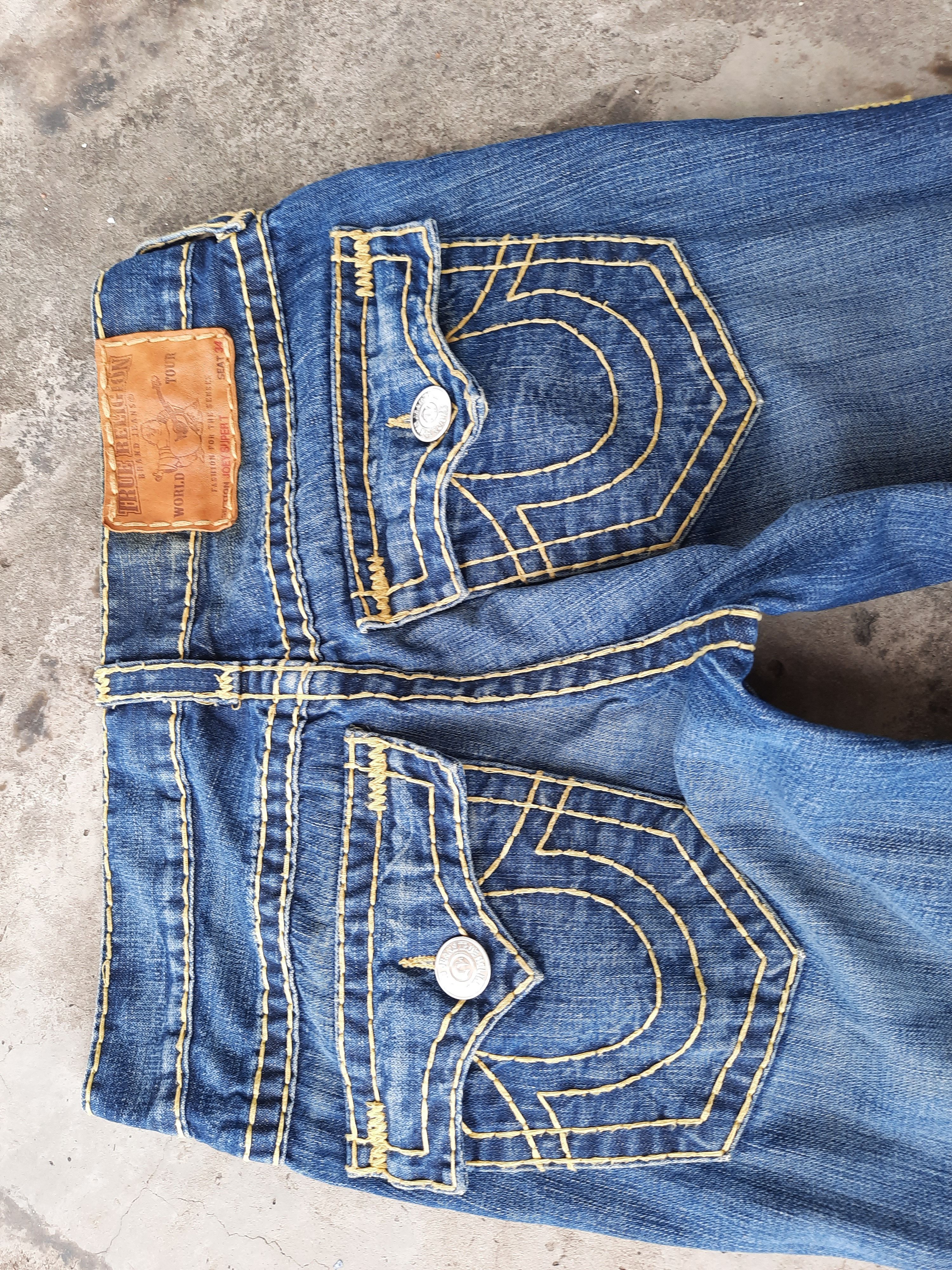 True Religion × Vintage Vintage True Religion Jeans Size US 33 - 3 Thumbnail