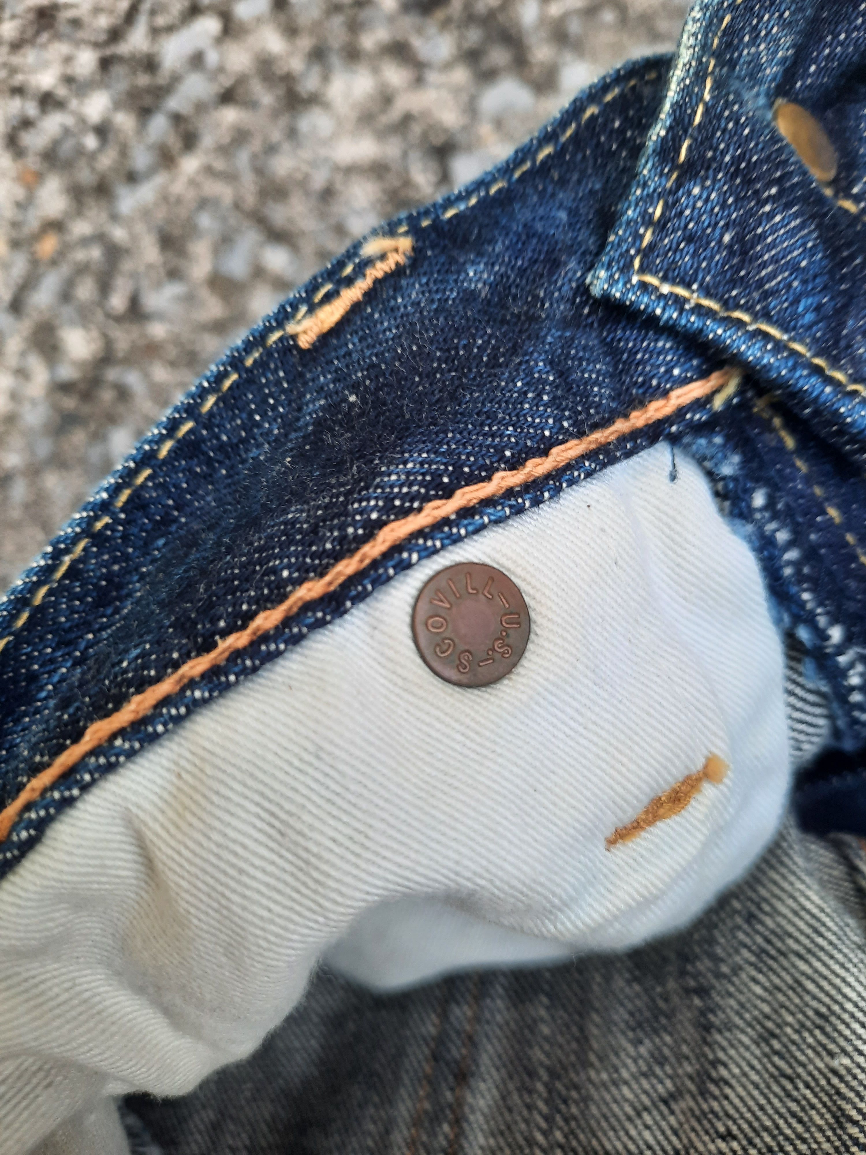 Japanese Brand × Vintage Vintage Go West Selvedge Jeans Size US 28 / EU 44 - 6 Thumbnail