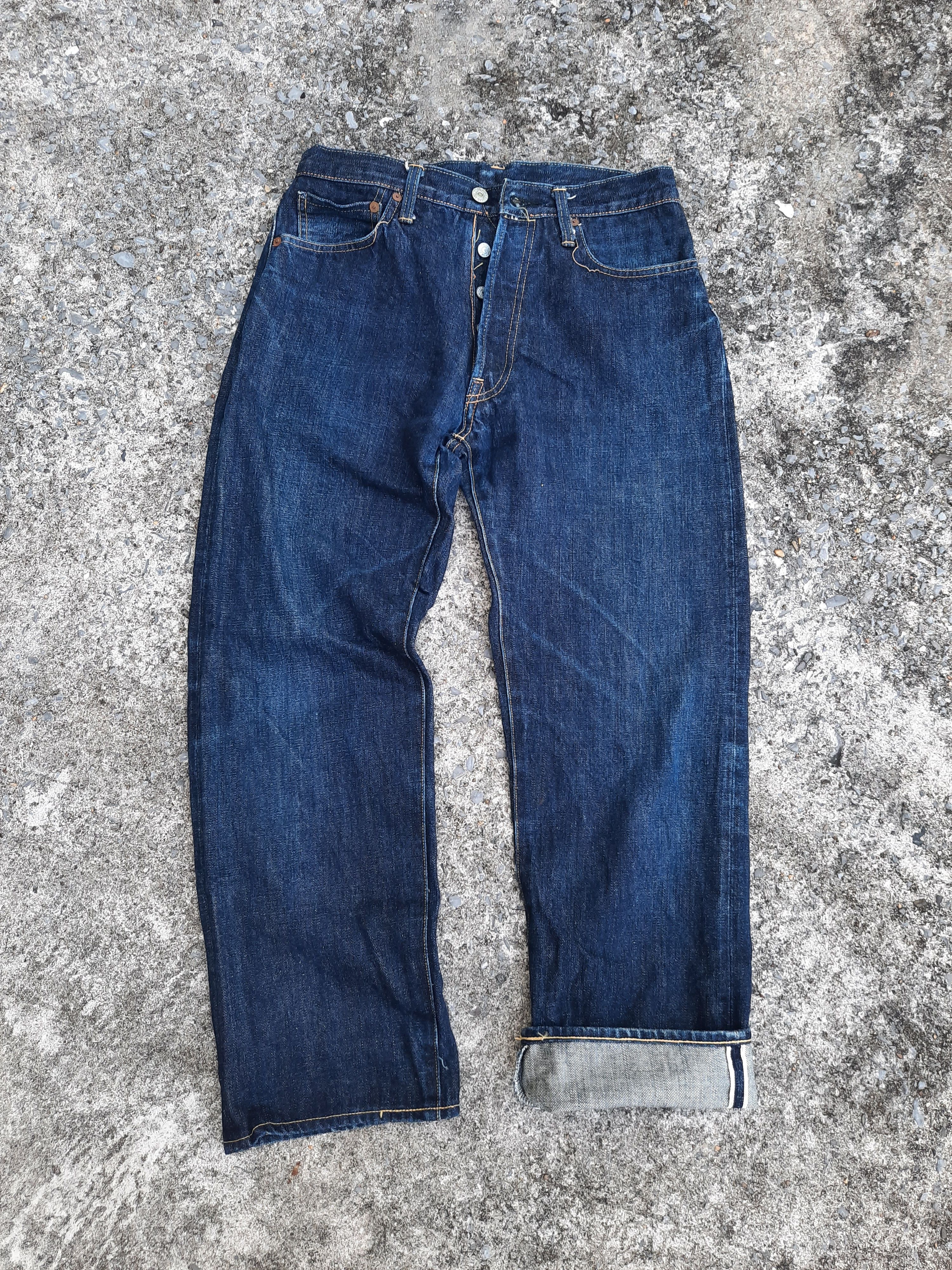 Japanese Brand × Vintage Vintage Go West Selvedge Jeans Size US 28 / EU 44 - 2 Thumbnail