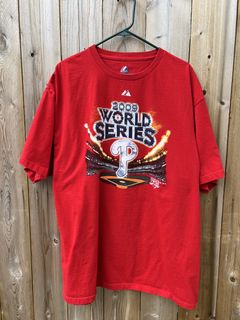 SportsLogos.Net - Philadelphia Phillies 2009 World Series Champions Back  to Back t-shirt