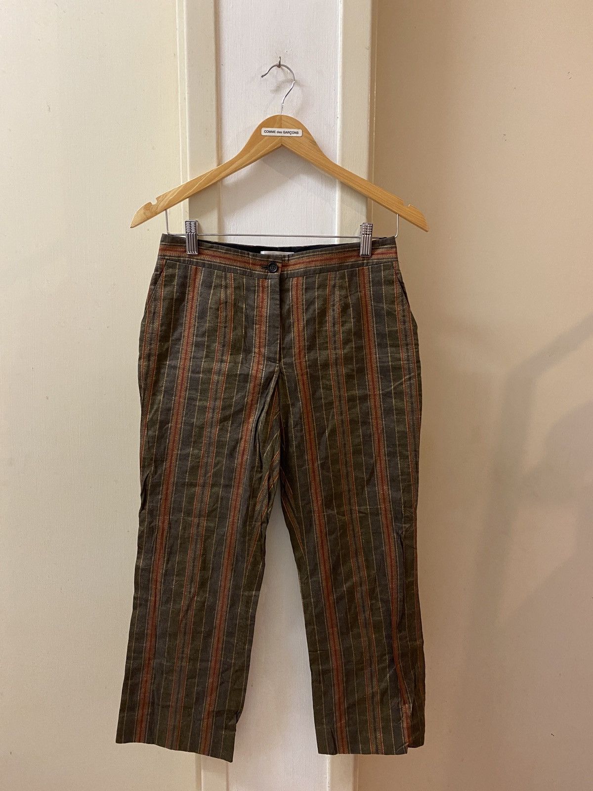 Celine 🔥🔥💰💰Celine Modele Depose casual cropped pants Size 28" / US 6 / IT 42 - 1 Thumbnail