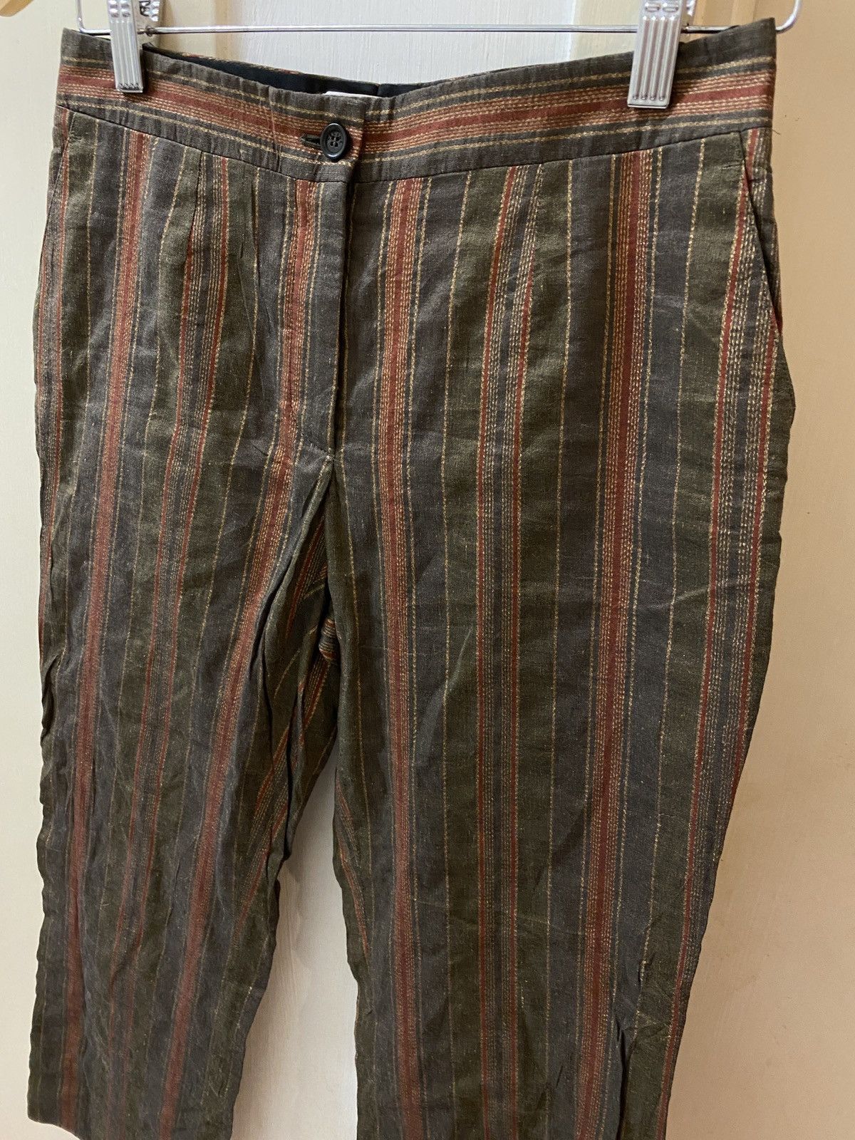 Celine 🔥🔥💰💰Celine Modele Depose casual cropped pants Size 28" / US 6 / IT 42 - 5 Thumbnail