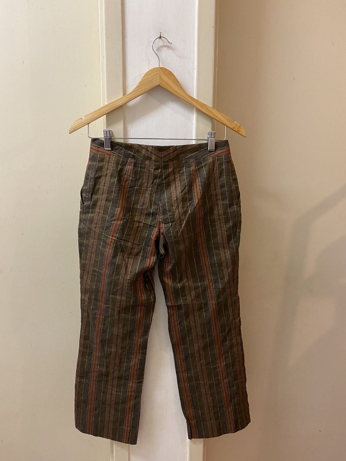 Celine 🔥🔥💰💰Celine Modele Depose casual cropped pants Size 28" / US 6 / IT 42 - 2 Thumbnail