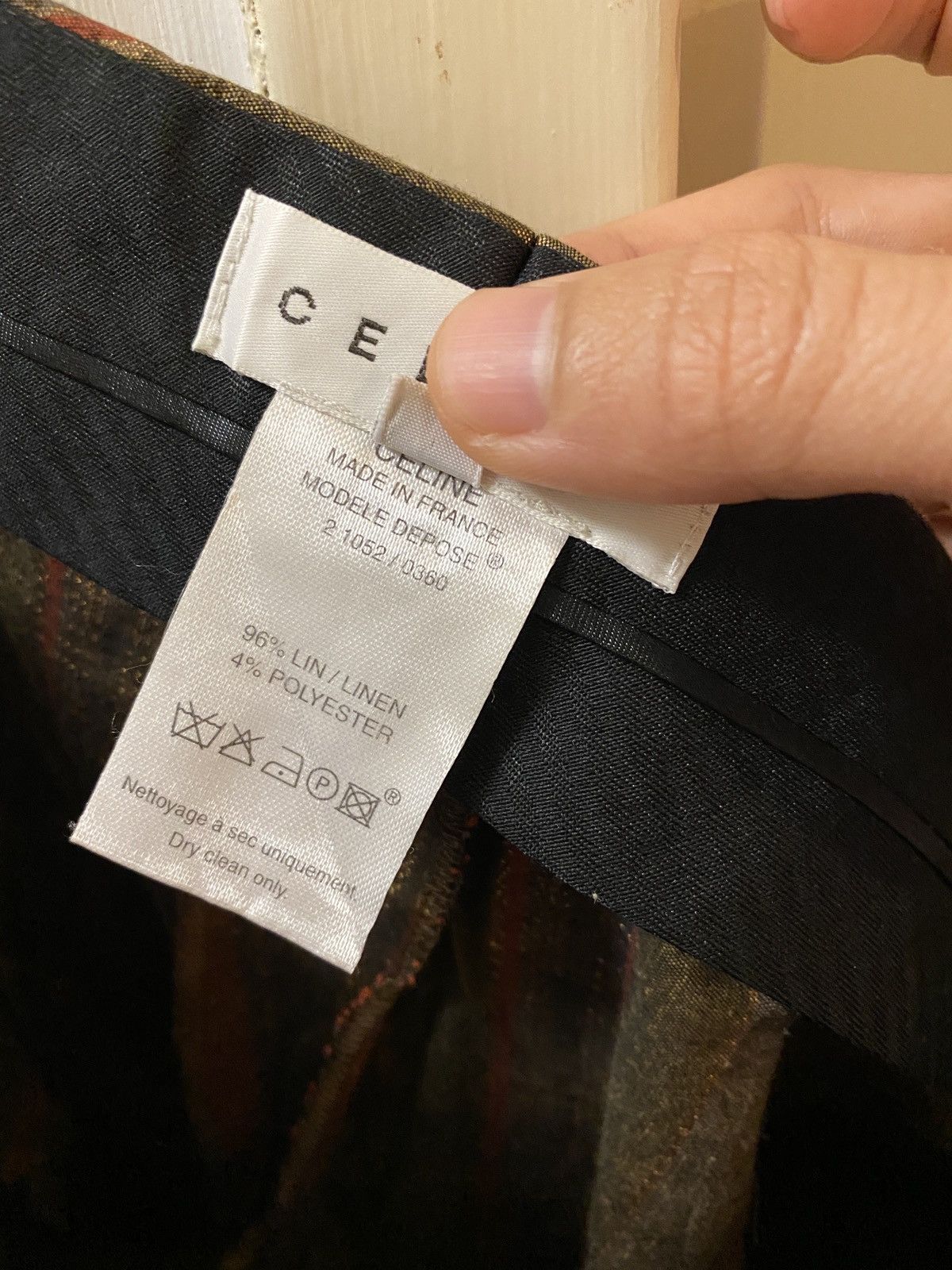 Celine 🔥🔥💰💰Celine Modele Depose casual cropped pants Size 28" / US 6 / IT 42 - 13 Thumbnail