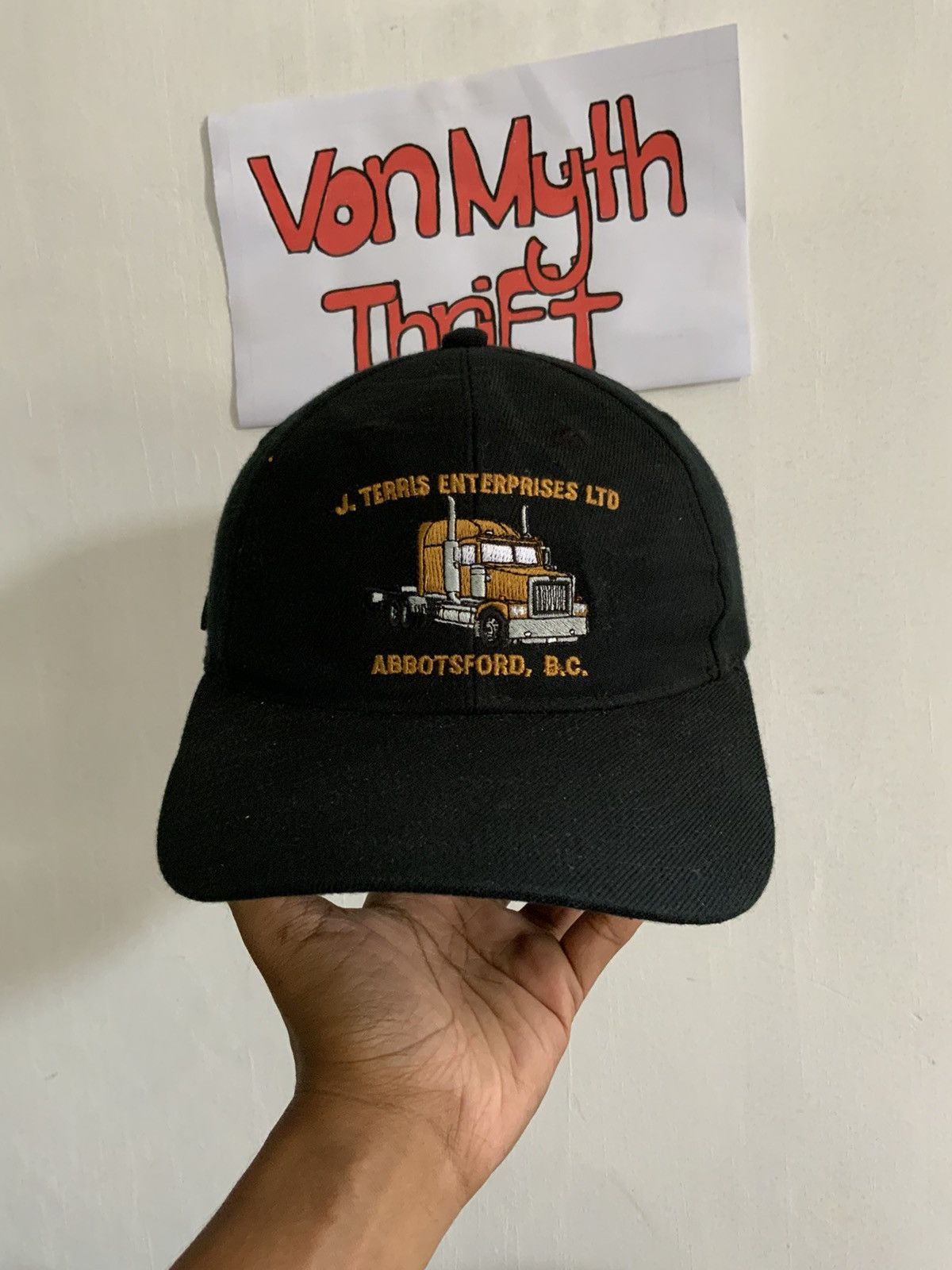 Japanese Brand Vintage AJM J.Terris Lorry Hat Size ONE SIZE - 5 Thumbnail