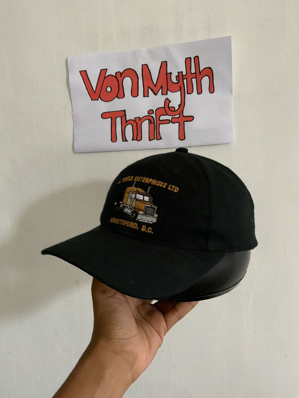Japanese Brand Vintage AJM J.Terris Lorry Hat Size ONE SIZE - 1 Thumbnail