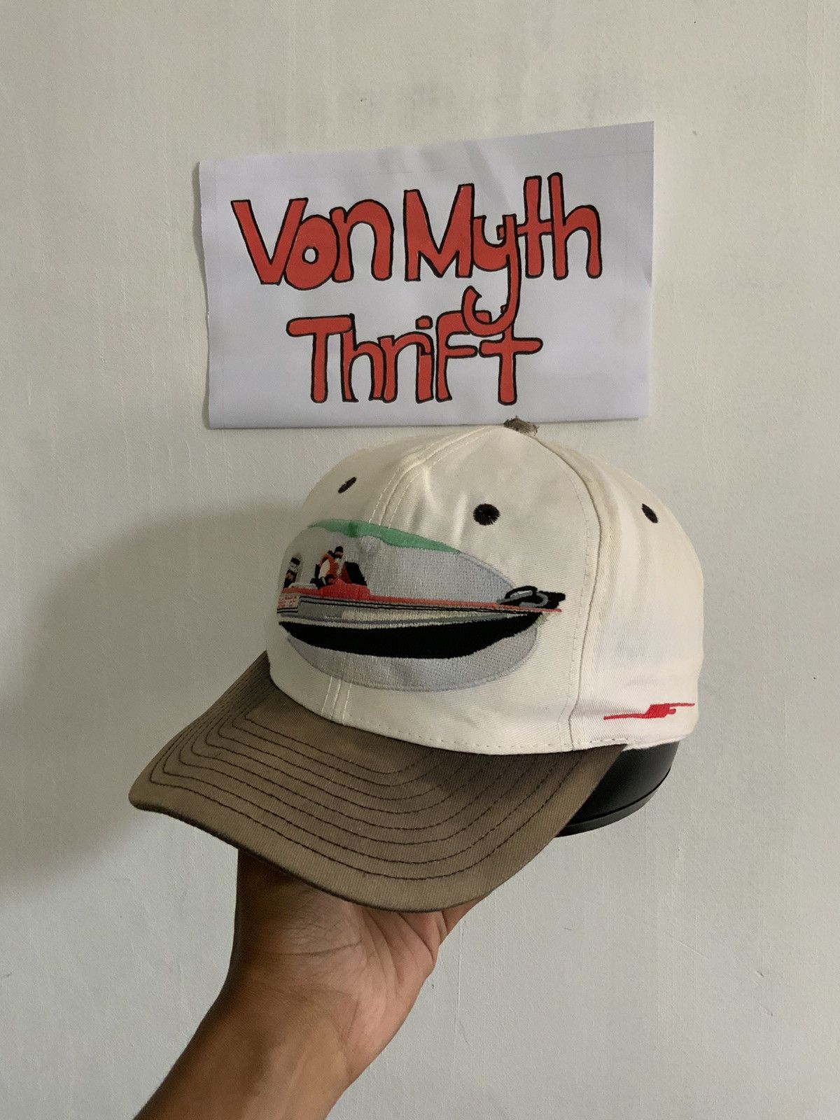 Vintage Skeeter Big Patches Faded Yamaha Hat