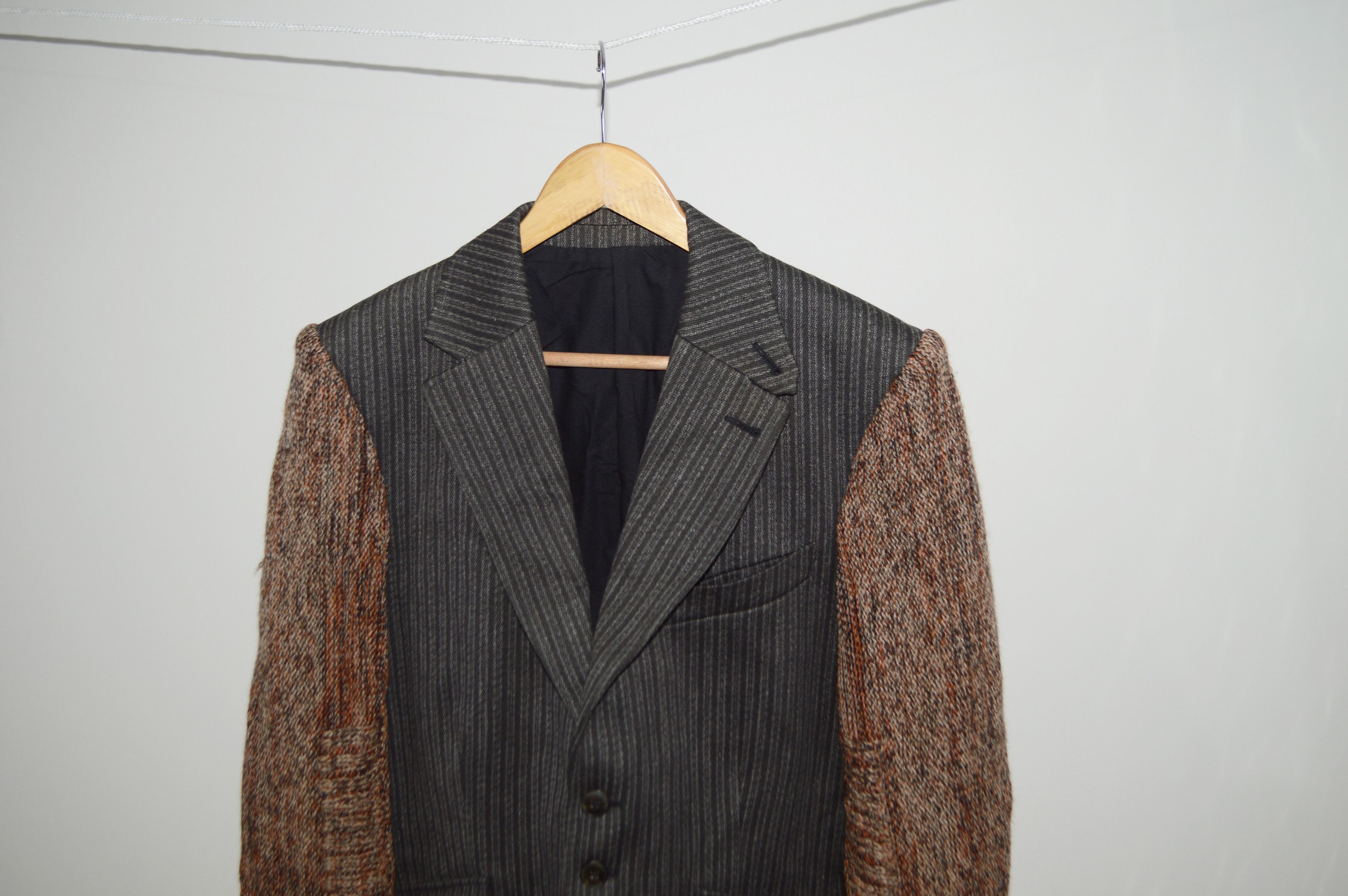 Other Rickard Lindqvist Knitted Sleeve Blazer Jacket Size 38R Size 38R - 2 Thumbnail