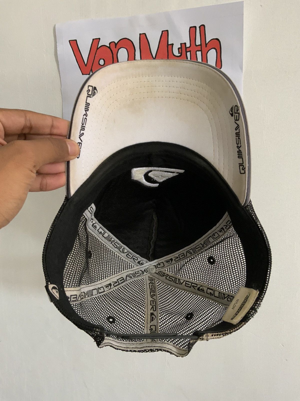 Quiksilver Quiksilver Surf Trucker Hat Size ONE SIZE - 7 Thumbnail