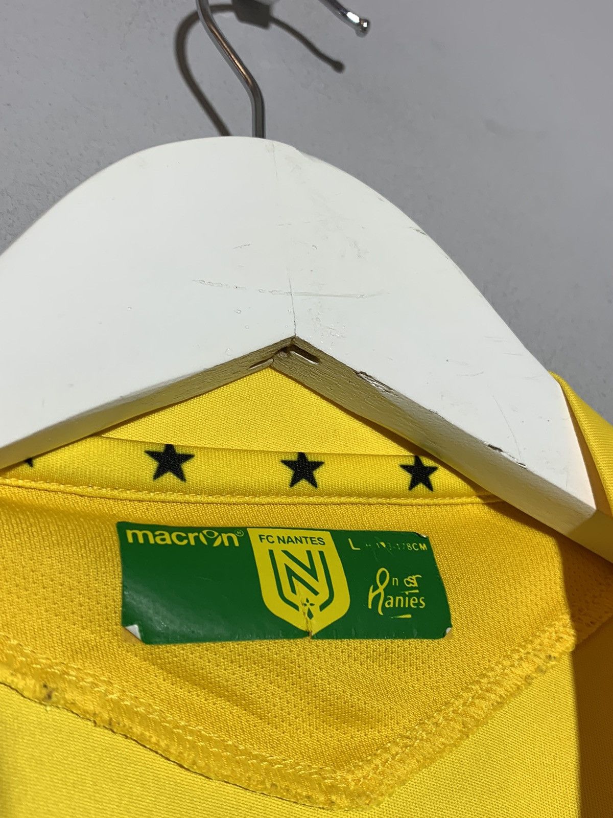 Macron Nantes 2020/21 Macron Y2k Streetwear Home Football Shirt Size US L / EU 52-54 / 3 - 10 Thumbnail