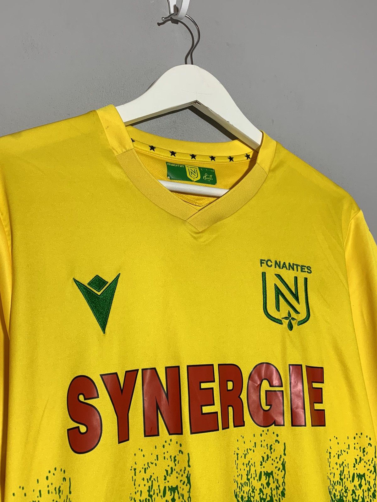 Macron Nantes 2020/21 Macron Y2k Streetwear Home Football Shirt Size US L / EU 52-54 / 3 - 3 Thumbnail