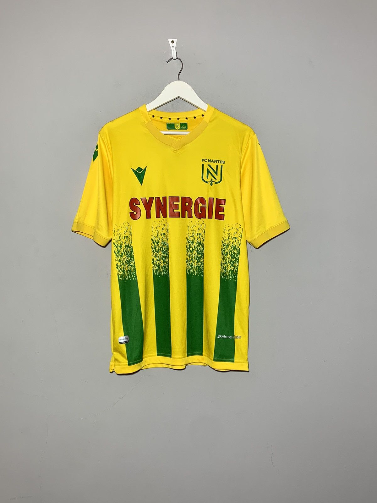 Macron Nantes 2020/21 Macron Y2k Streetwear Home Football Shirt Size US L / EU 52-54 / 3 - 1 Thumbnail