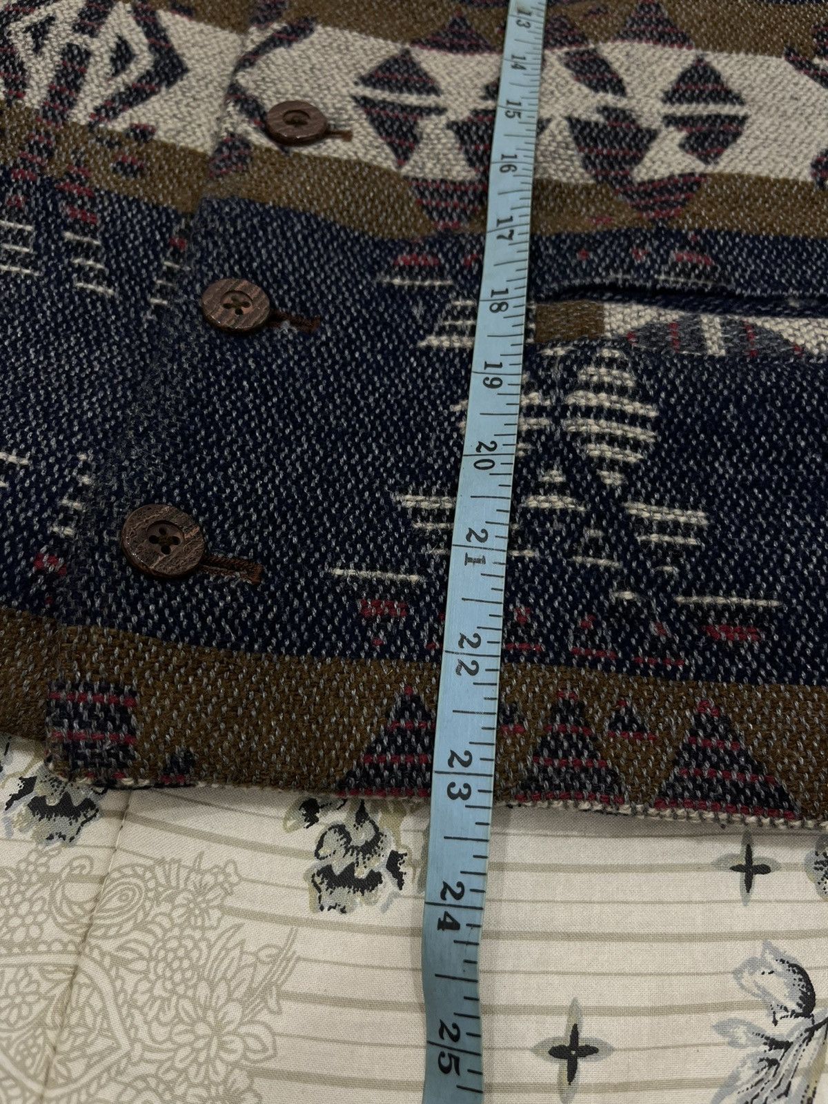 Native × Vintage B54. VINTAGE NATIVE ART VEST Size US M / EU 48-50 / 2 - 8 Thumbnail