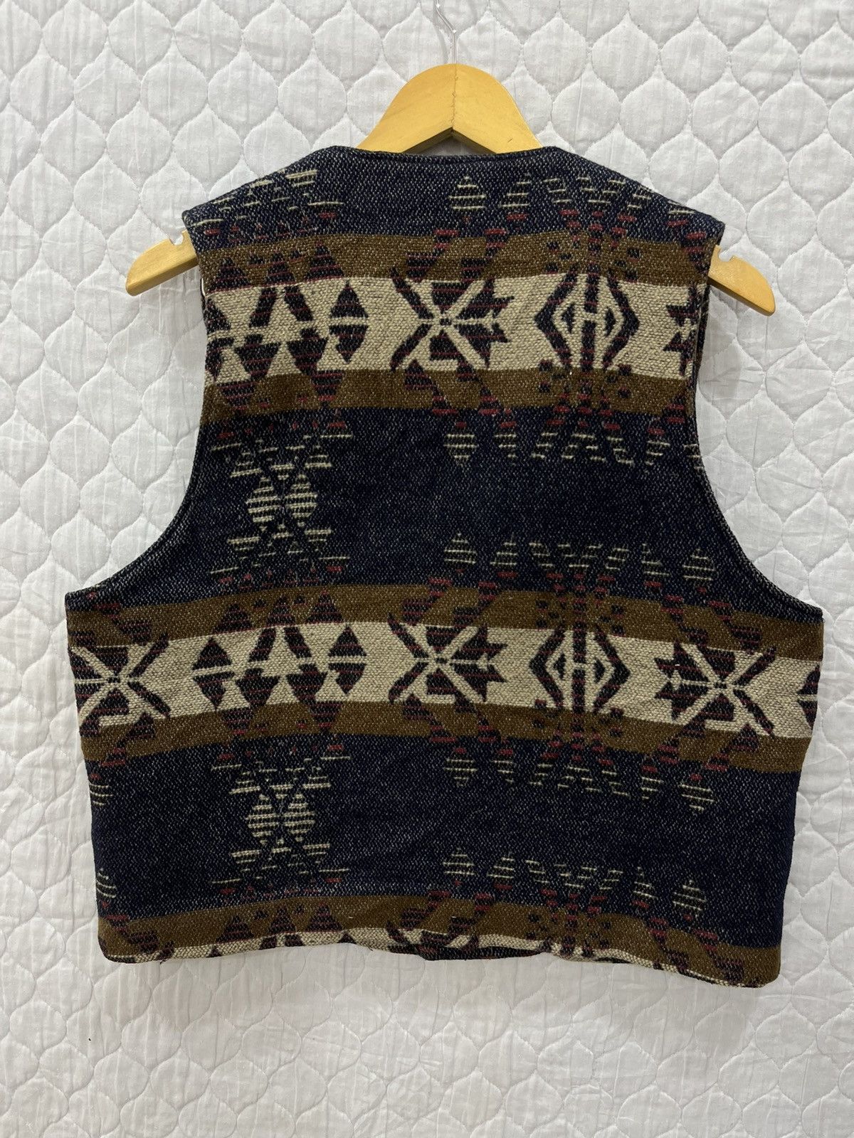 Native × Vintage B54. VINTAGE NATIVE ART VEST Size US M / EU 48-50 / 2 - 5 Thumbnail